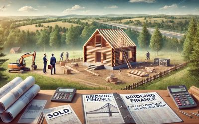 Bridging finance for land purchase and log home development