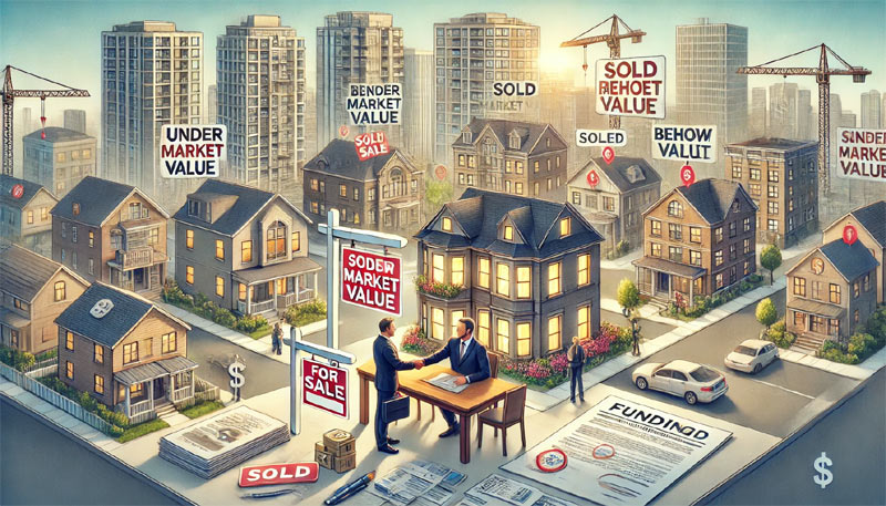 Under Market Value Property Purchase Funding
